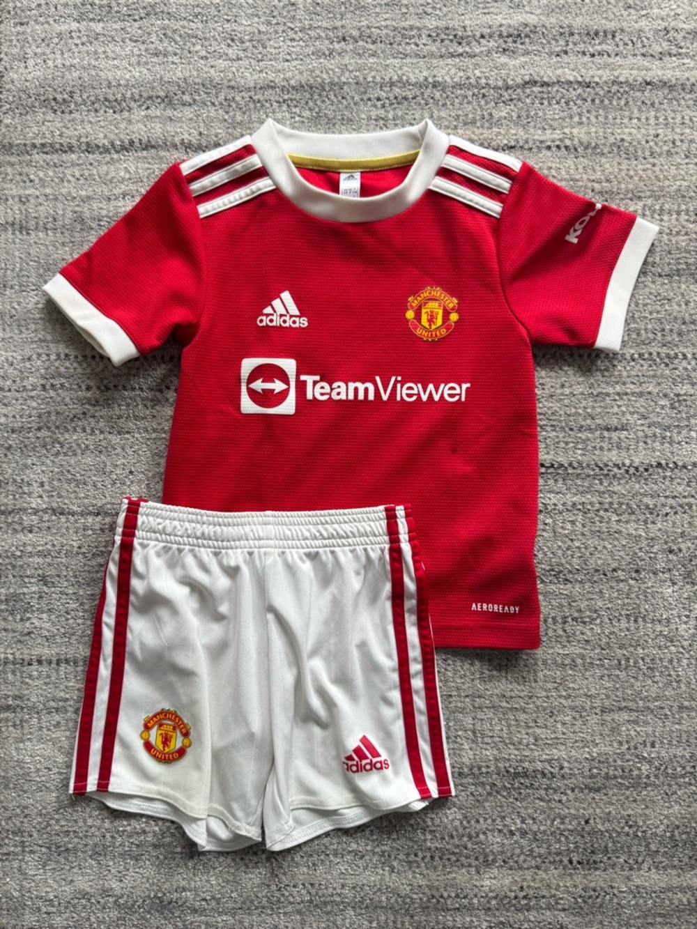 Toddler Adidas Manchester United FC Jersey